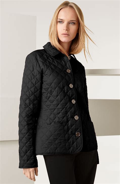 burberry women's quilted jacket sale.